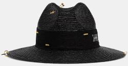 LE SH KA headwear szalmakalap Black Fedora - fekete S