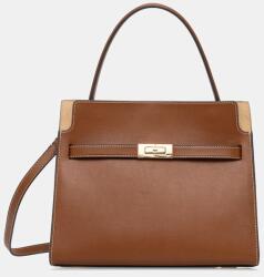 Tory Burch vászontáska női bőr Lee Radziwill - barna Univerzális méret