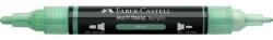 Faber-Castell Akril marker Faber-Castell Multimark 412 kétvégű 1-1, 2/2-3mm mentazöld (185911)