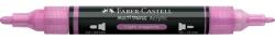 Faber-Castell Akril marker Faber-Castell Multimark 119 kétvégű 1-1, 2/2-3mm világos magenta (185919)
