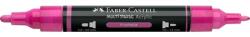 Faber-Castell Akril marker Faber-Castell Multimark 125 kétvégű 1-1, 2/2-3mm fukszia (185925)