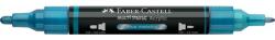 Faber-Castell Akril marker Faber-Castell Multimark 292 kétvégű 1-1, 2/2-3mm metál kék (185993)