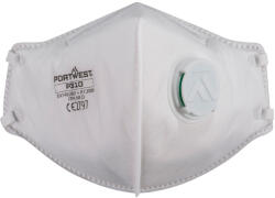 Portwest DOLOMITE FFP3 P310 / Összecsukható légzésvédő szeleppel, 3 db-os csomag - fehér (P310WHR)