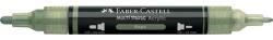 Faber-Castell Akril marker Faber-Castell Multimark 172 kétvégű 1-1, 2/2-3mm zsálya zöld (185972)