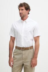 Barbour oxford férfi pamut Oxtown S/S Tailored Shirt - fehér S