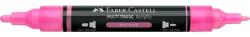 Faber-Castell Akril marker Faber-Castell Multimark 329 kétvégű 1-1, 2/2-3mm pink (185929)