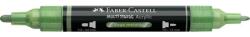 Faber-Castell Akril marker Faber-Castell Multimark 298 kétvégű 1-1, 2/2-3mm metál zsályazöld (FC185994)
