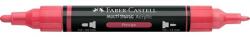 Faber-Castell Akril marker Faber-Castell Multimark 124 kétvégű 1-1, 2/2-3mm vörös (185924)