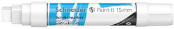 Schneider Dekormarker, akril, 15 mm, SCHNEIDER "Paint-It 330", fehér (TSC330F) - tintasziget