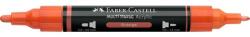 Faber-Castell Akril marker Faber-Castell Multimark 115 kétvégű 1-1, 2/2-3mm narancs (185915)