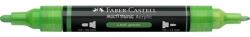 Faber-Castell Akril marker Faber-Castell Multimark 112 kétvégű 1-1, 2/2-3mm levélzöld (185912)