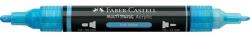Faber-Castell Akril marker Faber-Castell Multimark 148 kétvégű 1-1, 2/2-3mm jégkék (185948)