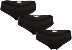 Lovelygirl 3PACK chiloți damă Lovelygirl negri (4999-black) M (179903)