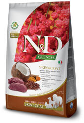 N&D Quinoa Adult Medium&Maxi Skin&Coat (bőr&szőr) szarvas és kókusz száraz kutyatáp 2, 5 kg