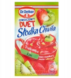 Dr. Oetker Édes Pillanat Gyümölcs Duó Eper & Kiwi Gyümölcszselé egy darabból (5900437036168)