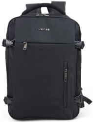 ORMI Hátizsák 40 x 30 x 20 cm Ryanair és Wizzair ingyenesen felvihető kézipoggyász fekete (le-12381-black)