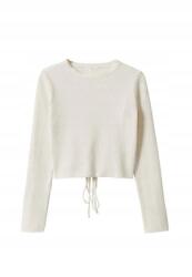 Mango Off-fehér Női Knitwear Alkalmi L-es méret