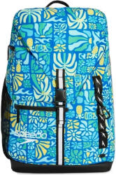 Speedo printed 35l team rucksack blue / yellow albastru/galben