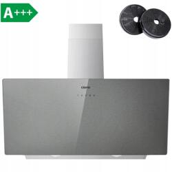 Ciarra 90 cm Csiszolt üveg szögletes páraelszívó Wifi-vel CBCS9736H-S modell (CBCS9736H-S)