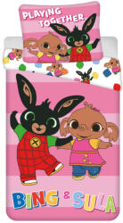 Jerry Fabrics Bing Playing Together ágyneműhuzat 140×200cm, 70×90 cm JFK041291 (JFK041291)