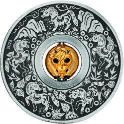  Lunar Rotating Horse - 1 Oz - ezüst gyűjtői érme