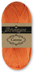 Scheepjes Catona 080 Marigold - narancssárga pamut fonal