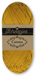 Scheepjes Catona 118 Golden Wheat - arany barna pamut fonal
