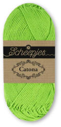 Scheepjes Catona 116 Celery - világoszöld pamut fonal