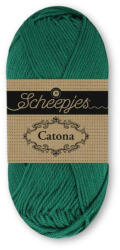 Scheepjes Catona 098 Bottle Green - sötétzöld pamut fonal