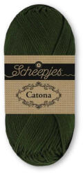 Scheepjes Catona 096 Seeweed - mélyzöld pamut fonal