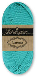 Scheepjes Catona 090 Teal - türkizkék pamut fonal