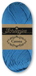 Scheepjes Catona 087 Cobalt - kobalt kék pamut fonal