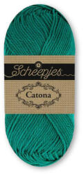 Scheepjes Catona 094 Vintage Teal - zöld pamut fonal