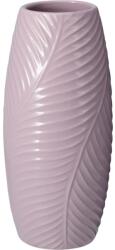 Koopmann Porcelán Váza 93X93X202Mm Levél Motívummal, Lila