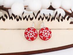 Atellier Wearable Art Cercei argint Snowflakes