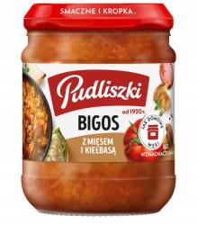 Pudliszki bigos hússal és kolbásszal 450g (5900783010713)