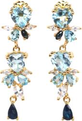 Frumoasa Venetiana Cercei argint topaz (C3415)