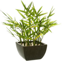 Atmosphera Créateur d'intérieur Planta artificiala bambus Atmosphera cu ghiveci, verde, 36x35x36 cm (JJ-136751)