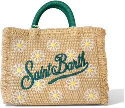MC2 Saint Barth Geantă mică Vanity Mini Straw With Strap VAMI009-00348L daisy 1151 emb (VAMI009-00348L daisy 1151 emb)
