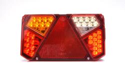 WAS Lampa LED multifunctionala spate, tripla cu 6 functii, 12 24V, 24.2 x 13.4cm (915)