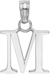 Flippy Pandantiv din Argint 925 Jolie Silver, Litera M, 18 x 9 mm, 1.4 g (teo-05439)