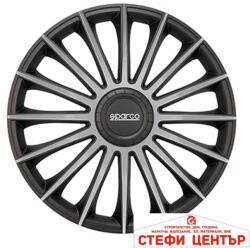 Sparco Тасове за джанти 14'' Sparco TREVISO / SPC1493BKSV (56376) - steficenter