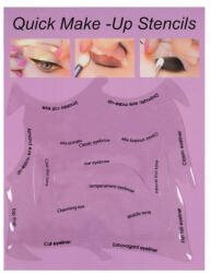 Makeup Sabloane fard si tus, Makeup, Quick Makeup Stencils (TS2743)