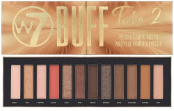 W7 Paleta farduri pleoape, W7, Buff Take 2, 12 culori (VES1470)