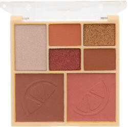 Sunkissed Paleta fard de ochi si fata, Sunkissed, Citrus Crush, 7 culori (VES1452)