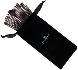 SensoPro Set 15 pensule machiaj SensoPro, Negre, Husa depozitare inclusa (TS2014)
