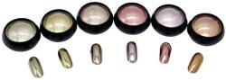 Nails Set Pigment Unghii, Nails, Efect Oglinda, Profesional, 6 culori (VES1970)