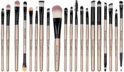 Makeup Set 20 pensule machiaj Makeup, Nude, Husa depozitare inclusa (CS2216)