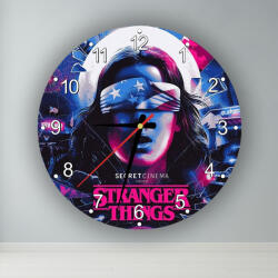  Stranger Things - 11 kör alakú falióra
