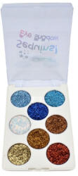 Gulflower Paleta fard de ochi, Gulflower, Glitter Sequins, 02 (VES0352)